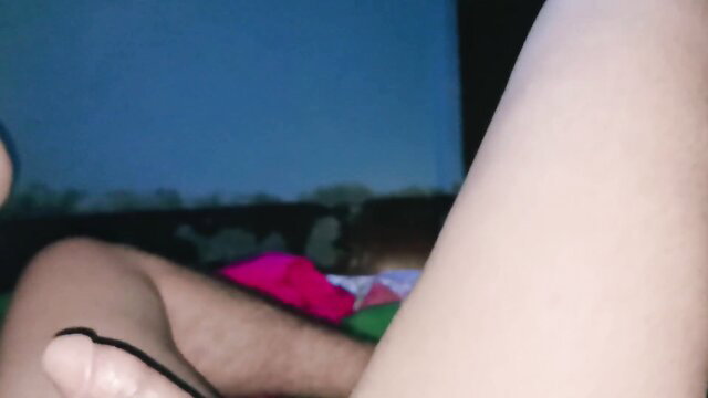 Desi cutie in tight pantyhose takes hard pussy pounding closeup