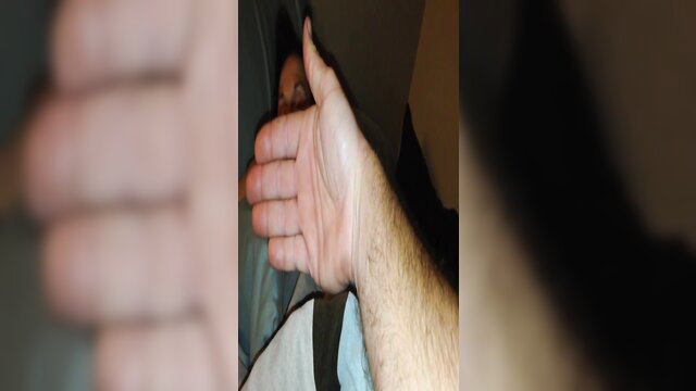 Man fingers sleeping wife in bed, amateur cuckold thrill