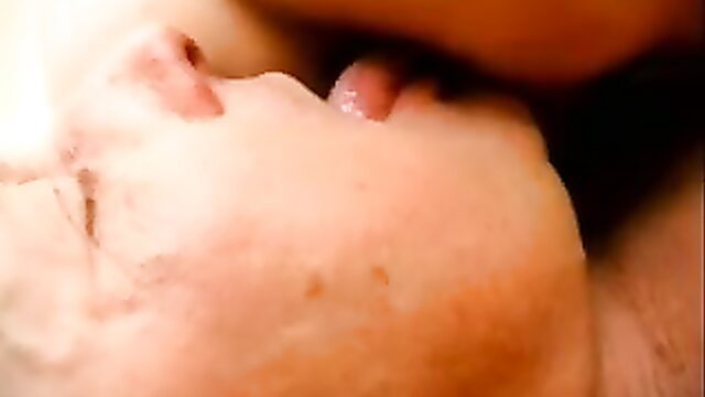 Blonde and brunette old ladies share hard dick in wild threesome