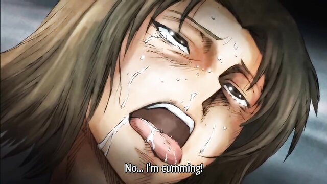 Anime Girlfriend Yayoi-san cums hard with face covered in semen, Boku No Yayoi-san 3