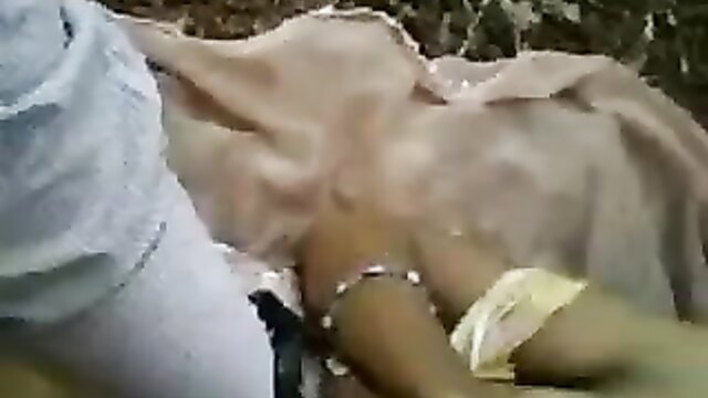 Indian cutie pounded hard outdoors POV with saree pulled up