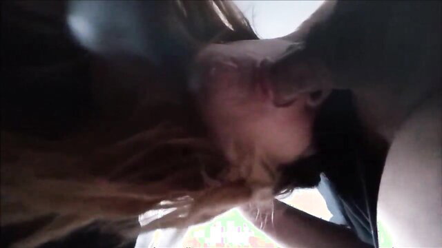 Eva Lovely huge cum load in mouth throat closeup