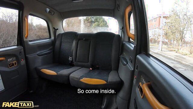 Fake Taxi Didi Zerati invites in London cab, big tits French babe