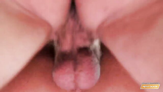 Wolfie Blue closeup balls and taint in Massage Call with Luke Milan