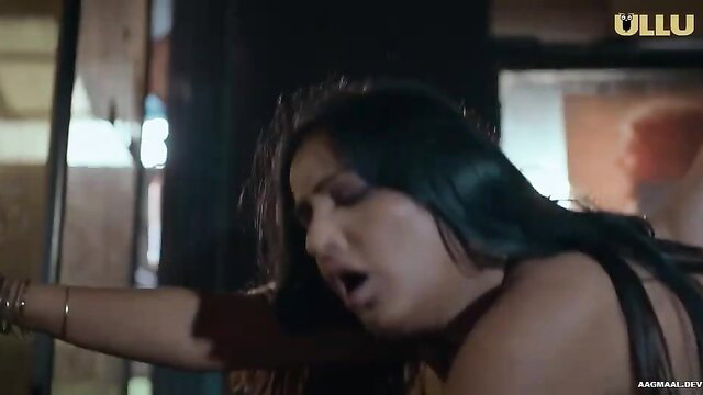 Big boobs Indian mom in ecstasy during hardcore Ullu sex scene