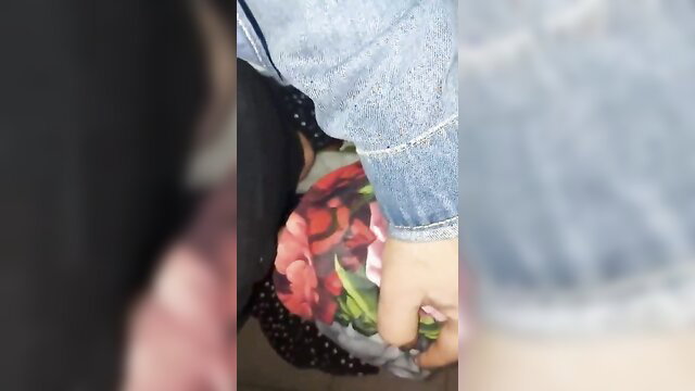 Turkish mature turbanli Serife sucks cock closeup