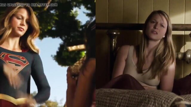 Melissa Benoist as Supergirl in sexy superhero costume NSFW tribute