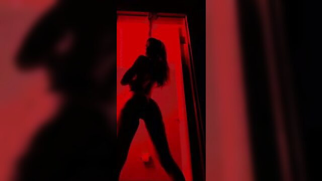Madison Gone Wild silhouette challenge, sexy shadow ass dance TikTok