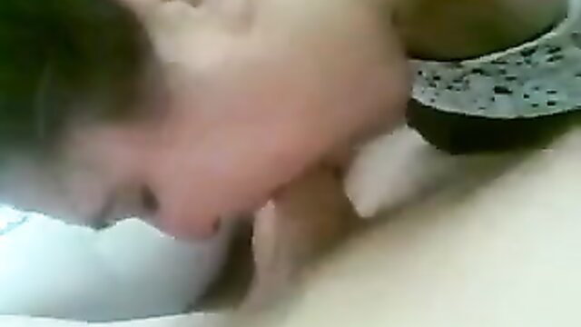 Turkish wife eagerly sucking dick closeup