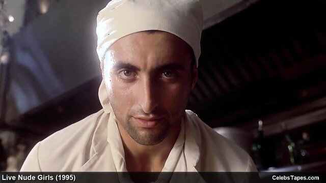 Aishwarya Rai as chef in Live Aur Dead 1995 movie scene