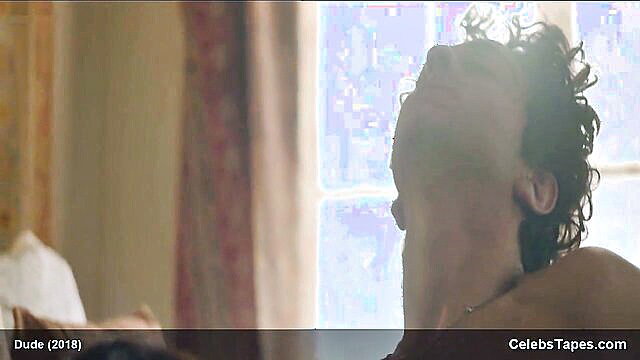 Lucy Hale moaning in ecstasy during intense sex scene