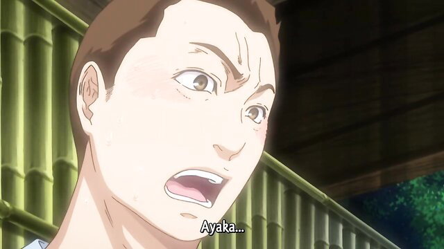 Angry Japanese man yelling at hot spring, wife gangbang JAV thumbnail