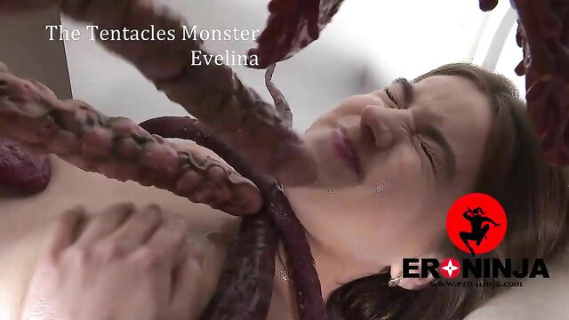 Evelina Darling fucked by tentacles monster EroNinja