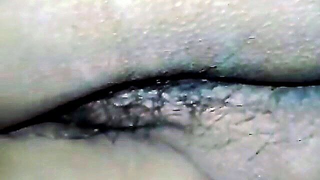Closeup of Bengali woman's hairy puckered asshole in adult video
