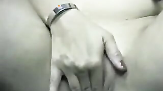 Hot mature mom hand spreading shaved pussy closeup