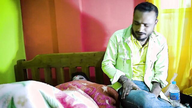 Gaya as horny MILF aggressively rides muscular damad in bed