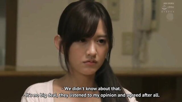 Airi Kijima serious expression in JAV, closeup face, bangs hairstyle