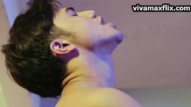 Handsome Asian man neck arched in ecstasy, Vivamax Mapanukso sex scene