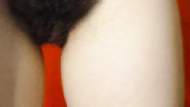 Teen with hairy pussy shows off thick thighs and bush closeup