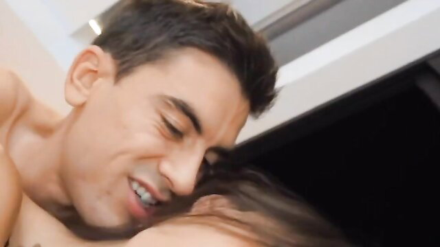 Rae Lil Black passionately kisses Jordi El Nino Polla in intense Black & White scene