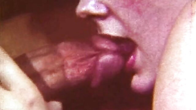 Vintage Tabu Film Swingers closeup of woman deepthroating cock