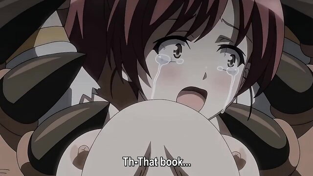 Petite witch crying from hobgoblin's giant dick paizuri in Goblin Den 2 hentai