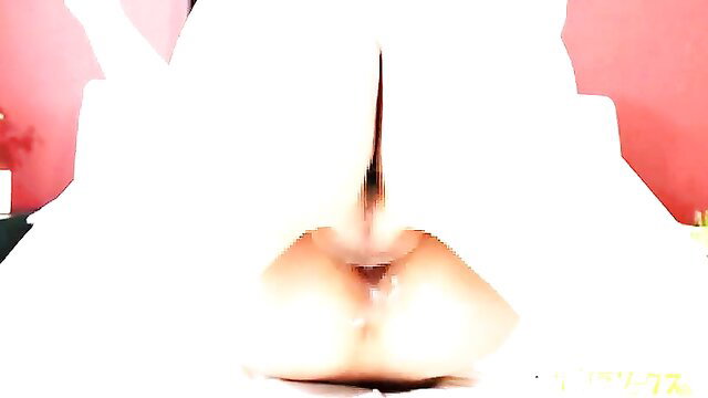 Japanese woman close-up pussy spread wide in JAV sex diary thumbnail