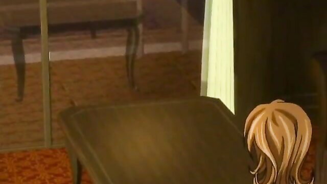 Blonde twink in romantic yaoi scene from Foreign Love Affair boat cruise