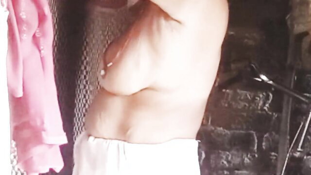 Bima Chauhan Deshi girl topless sideboob nipple piercing tease