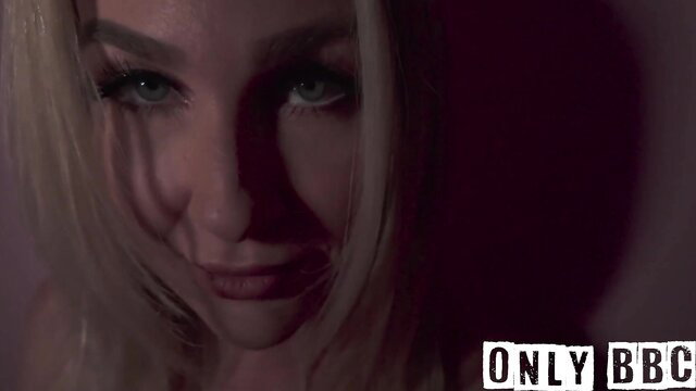 Andi Avalon blonde aches for big black cock Only BBC