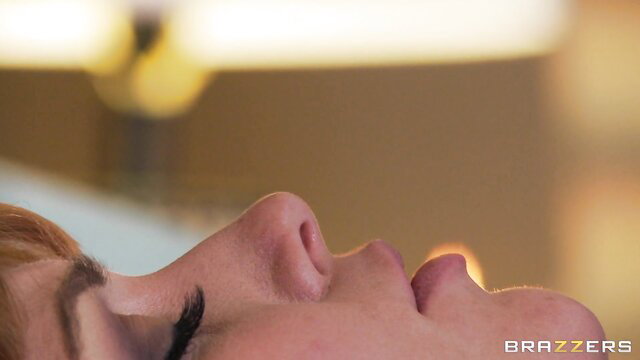 Marie McCray closeup face in reverse cowgirl sex Brazzers