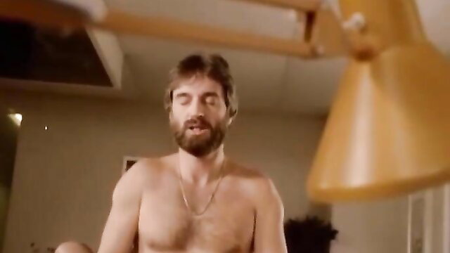 Vintage hunk with beard and necklace poses nude in Tabu Film 166