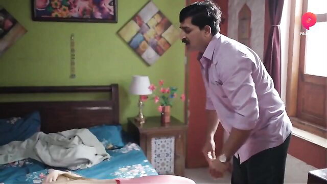 Lustful Indian mommy in exciting adult scene with man