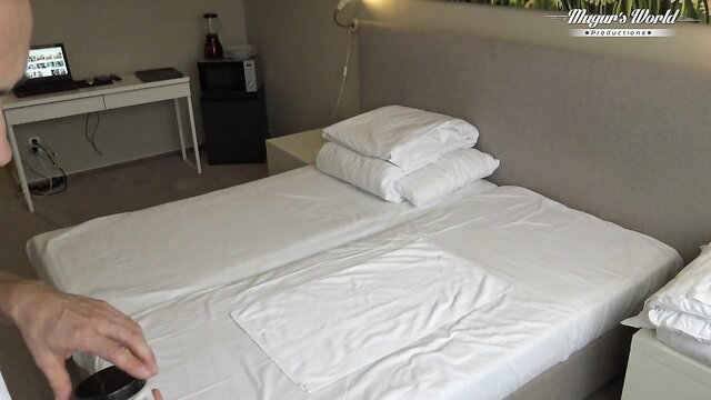 Julia North nude on bed in Mugur Porn massage anal video