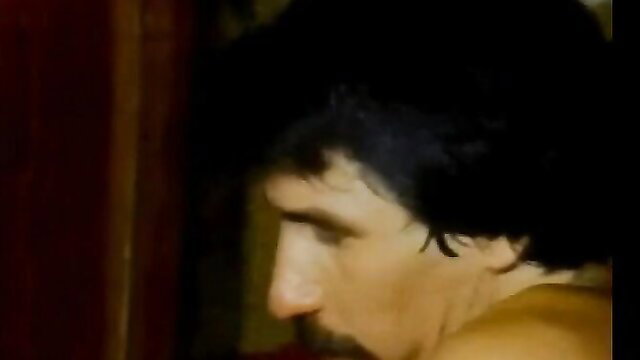 Jeannie Pepper fellatio on Frank James in Golden Girls Hard Times retro XXX