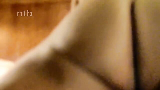 Cuckold white wife fucked in both holes by bull, hubby films