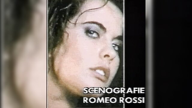 Vintage 90s brunette with smoky eyes in La porno dottoressa Golden Age porn