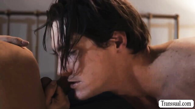 Jessy Dubai anals her brother-in-law in hot TS anal scene