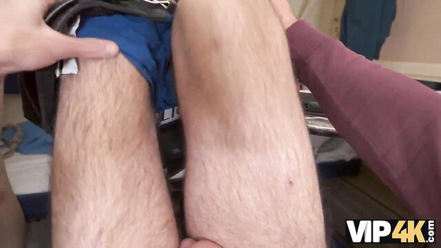 Mia Murkovski grabs Andrew Marshall's legs in hot VIP4K anal tease