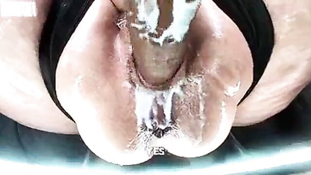 Godmama's pussy creampied and squirting hard POV closeup