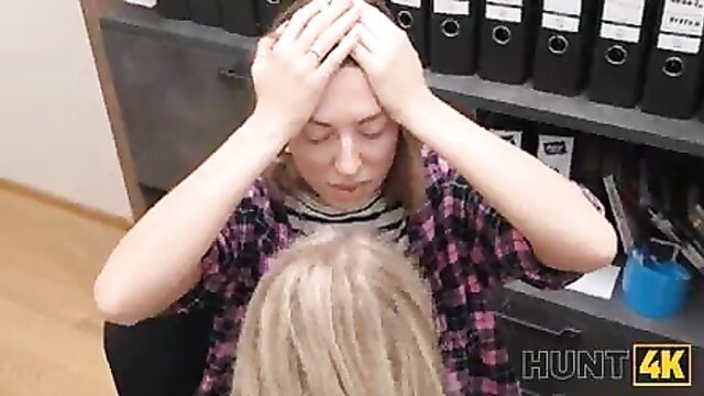 Stanley Johnson seduces girl at interview, girlfriend watches hot sex