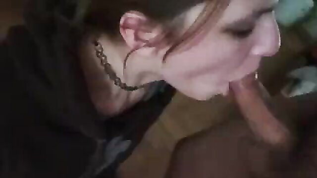 Homemade slut wife deepthroats big dick, cum in mouth closeup