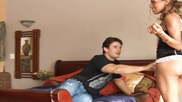 Codi Bryant black anal whore teases big ass in lingerie POV