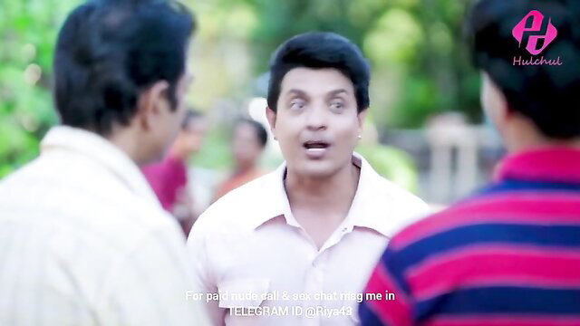 Dulhan Ki Hera Pheri HulChul hot series men chatting surprised outdoors