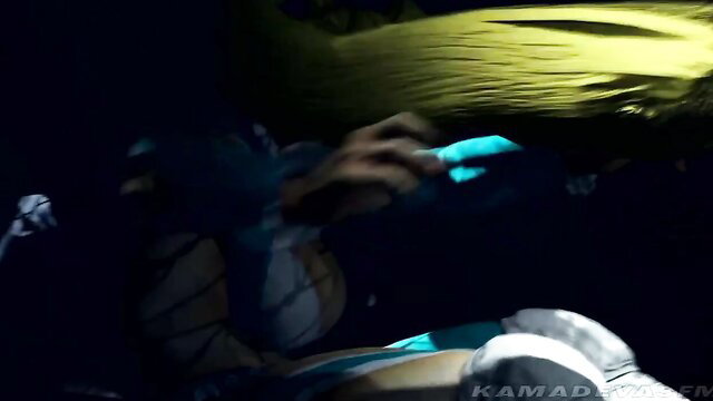 Futanari Poison face fucks Chun-Li in Ultimate Tournament 2