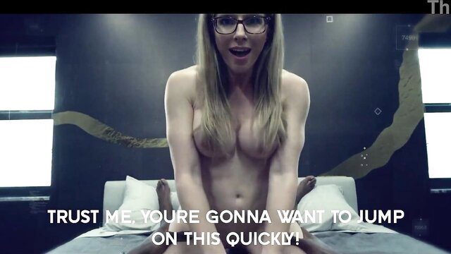 Nude Gigi Dior teases with big tits, begging you to jump on anal fun