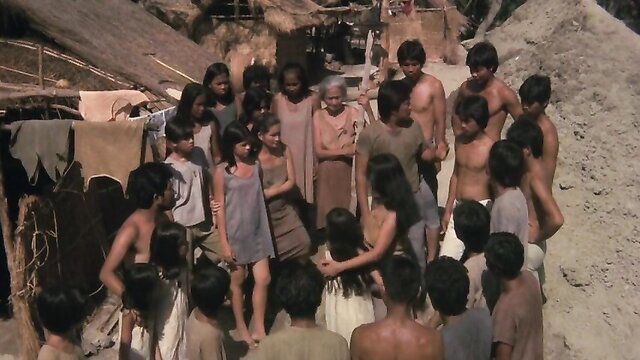 Filipino village family orgy thumbnail with nude men and topless women