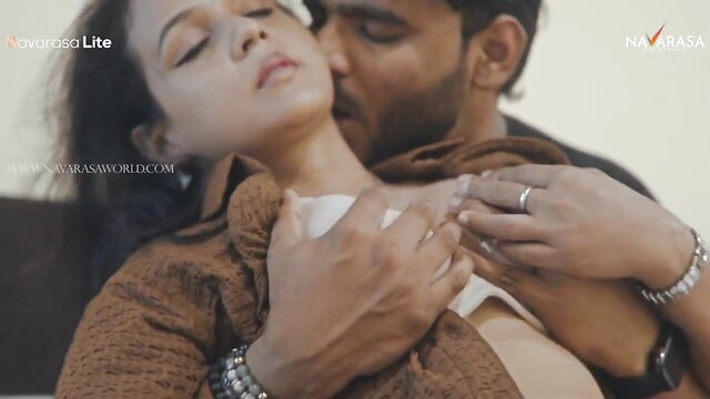 Malayalam hot short film couple kissing passionately, big tits exposed