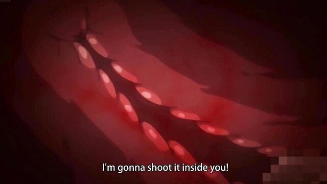 Intense anime hentai creampie scene from JK Prostitution School Festival