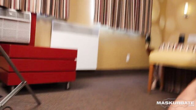 Hot muscle worship action with trans star at Love Trans Sex